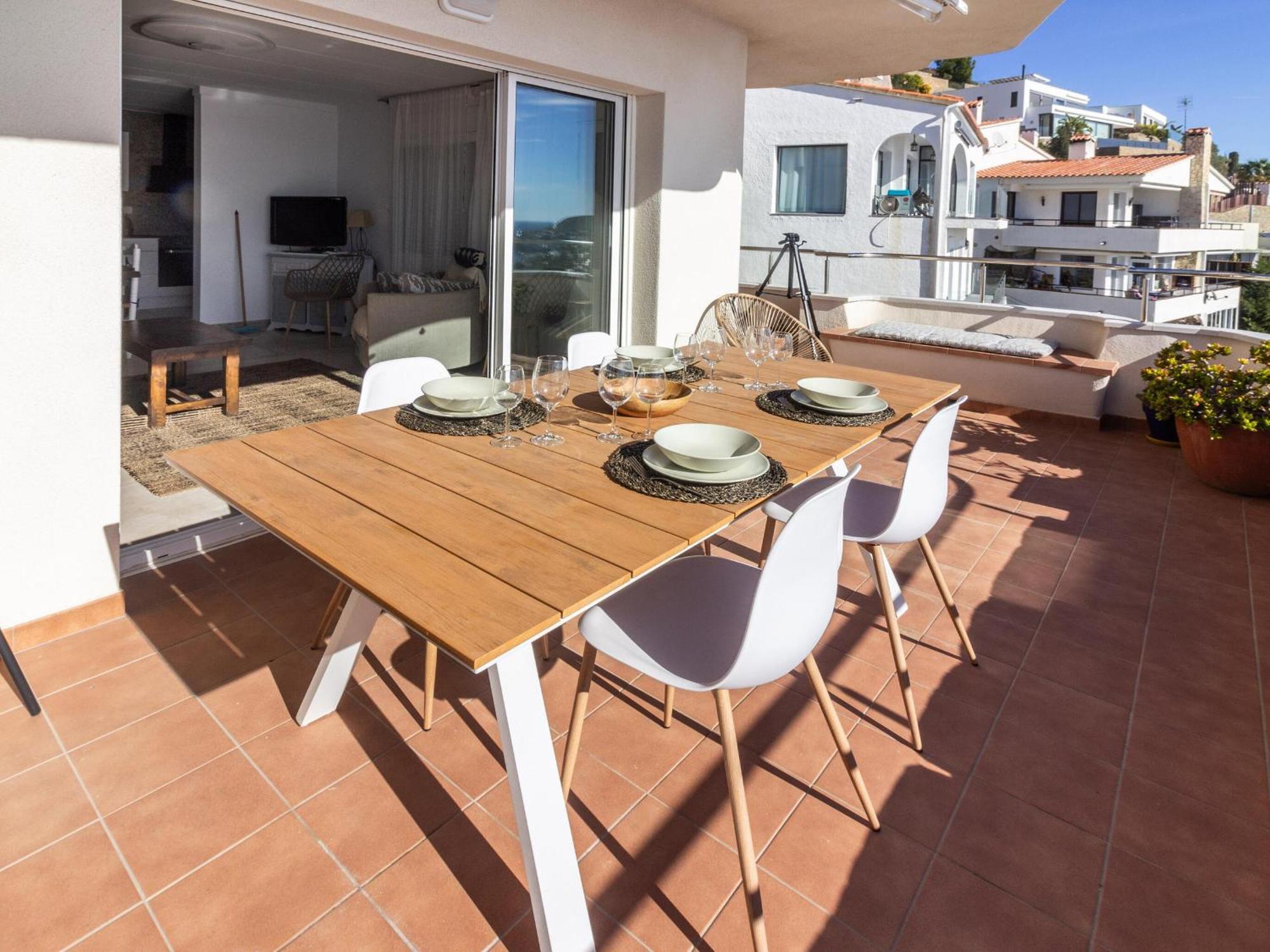Appartement Joan Margarit 2-b -vista Excepcional Del Mediterraneo Con Piscina Comunitaria. - Es-228-159 *